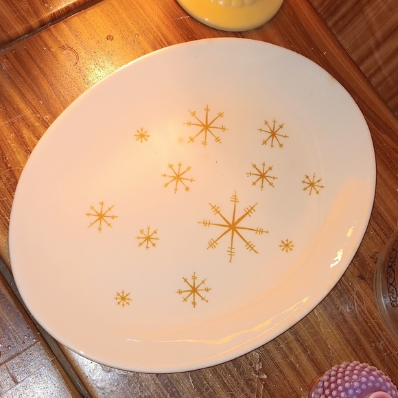 Vintage Star Glow by Royal China ironstone serving platter - Picture 1 of 4